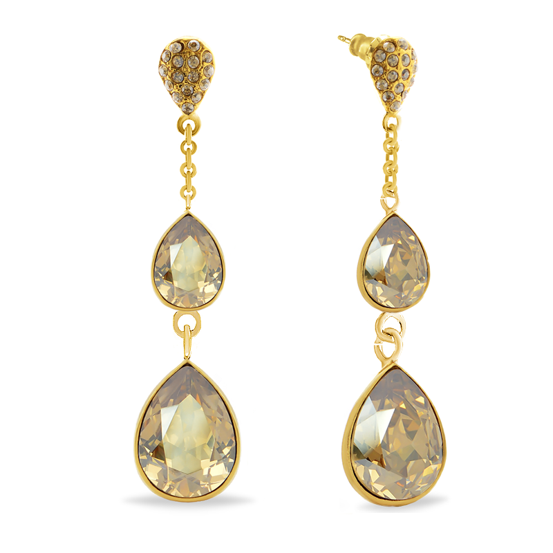 

Серьги KOBI ROBIN со Swarovski модели 7740-1138-06-35