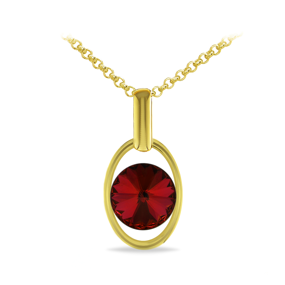 

Кулон c цепочкой KOBI OLA со Swarovski модели 7730-1375-08-35