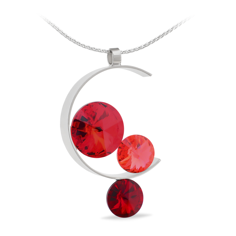 

Кулон с цепочкой KOBI Luna со Swarovski модели 7730-1066-136