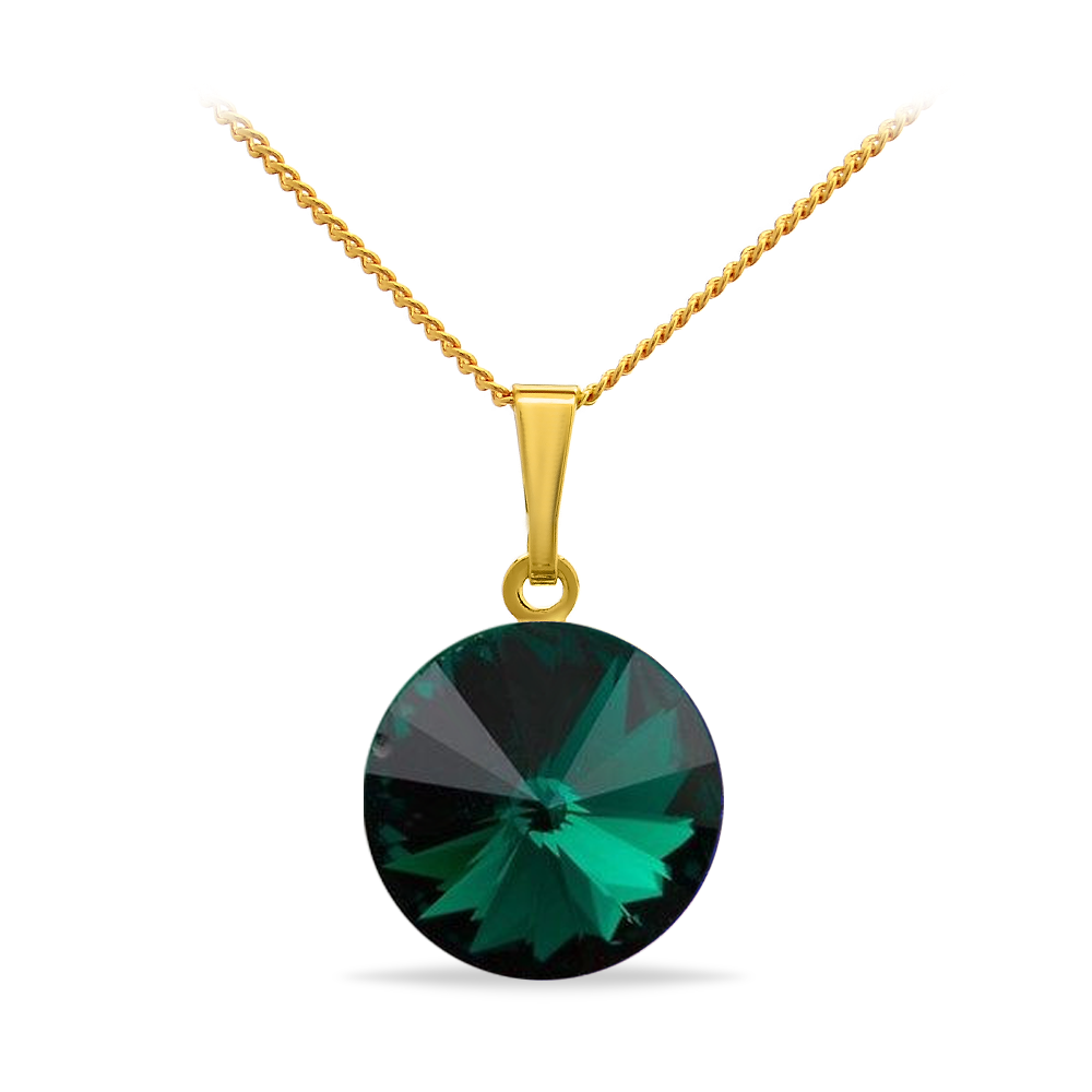 

Кулон c цепочкой KOBI RIVOLI 14 мм со Swarovski модели 7730-1187-13-35