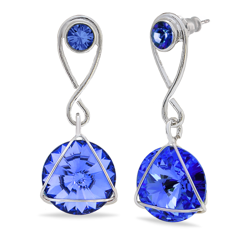 

Серьги KOBI LUCY со Swarovski модели 7740-1168-06-32