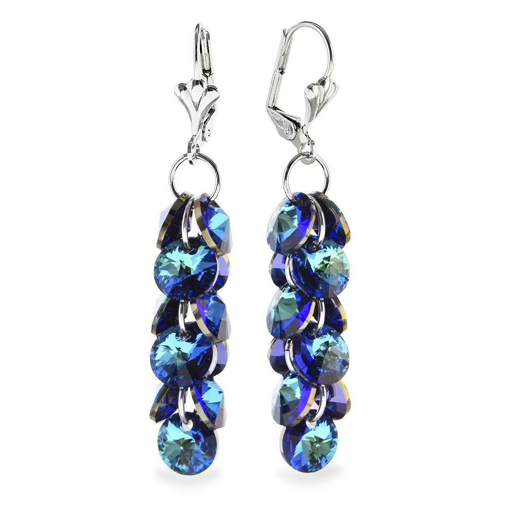 

Серьги KOBI Selena со Swarovski модели 7740-0820-216