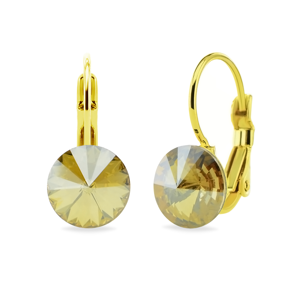 

Серьги KOBI RIVOLI 8 мм klapka со Swarovski модели 7740-1096-35