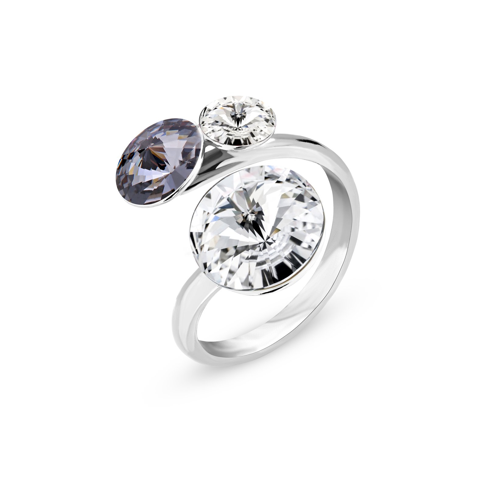 

Серебряное кольцо SPARK Lollipop со Swarovski модели P11223CSN
