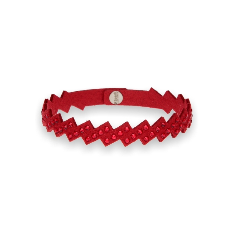 

Замшевый браслет SPARK Chevron Tennis со Swarovski модели BZCHEV1RLSI