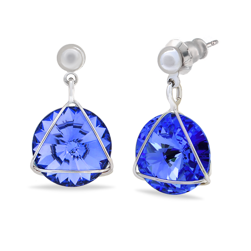 

Серьги KOBI GVEN 12 мм со Swarovski модели 7740-1158-06-32