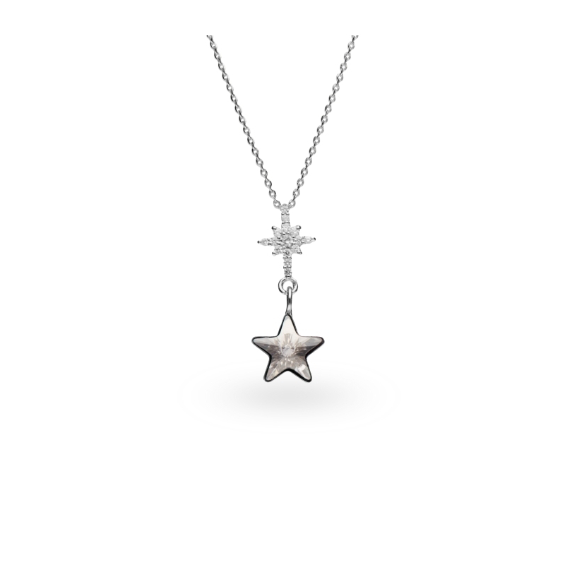 

Серебряный кулон c цепочкой SPARK Stella со Swarovski модели NC474510SS