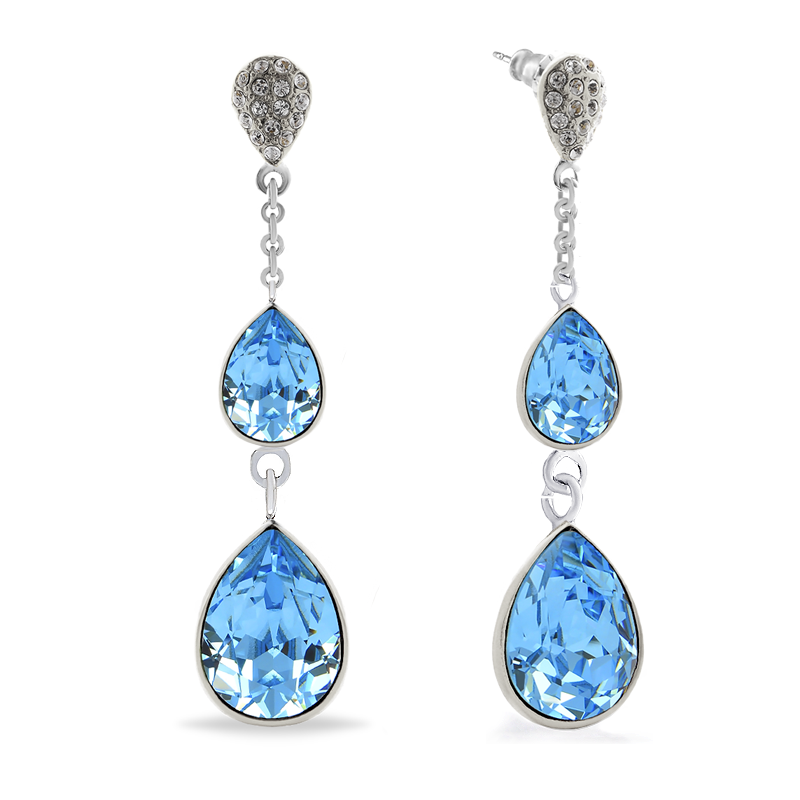 

Серьги KOBI ROBIN со Swarovski модели 7740-1138-03-32