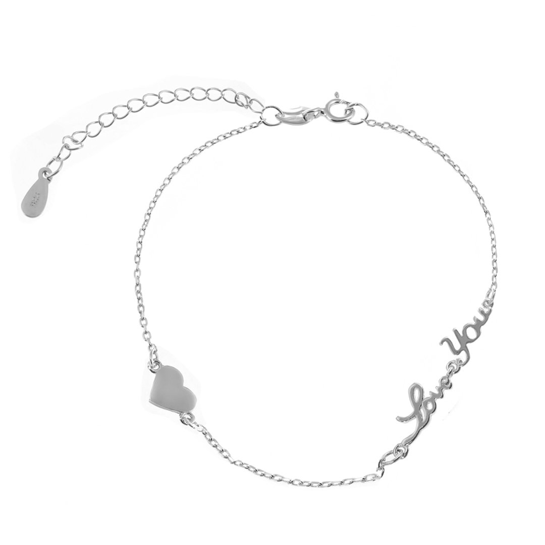 

Серебряный браслет Silvex925 Love You модели Б2/801