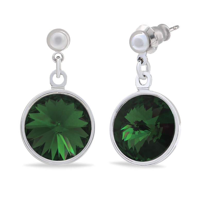 

Серьги KOBI RIVOLI KOLO 12 мм со Swarovski модели 7740-1076-13-32