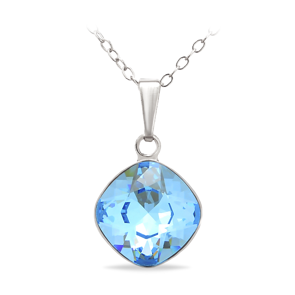 

Кулон c цепочкой KOBI IVONN 14*14 мм со Swarovski модели 7730-1369-46