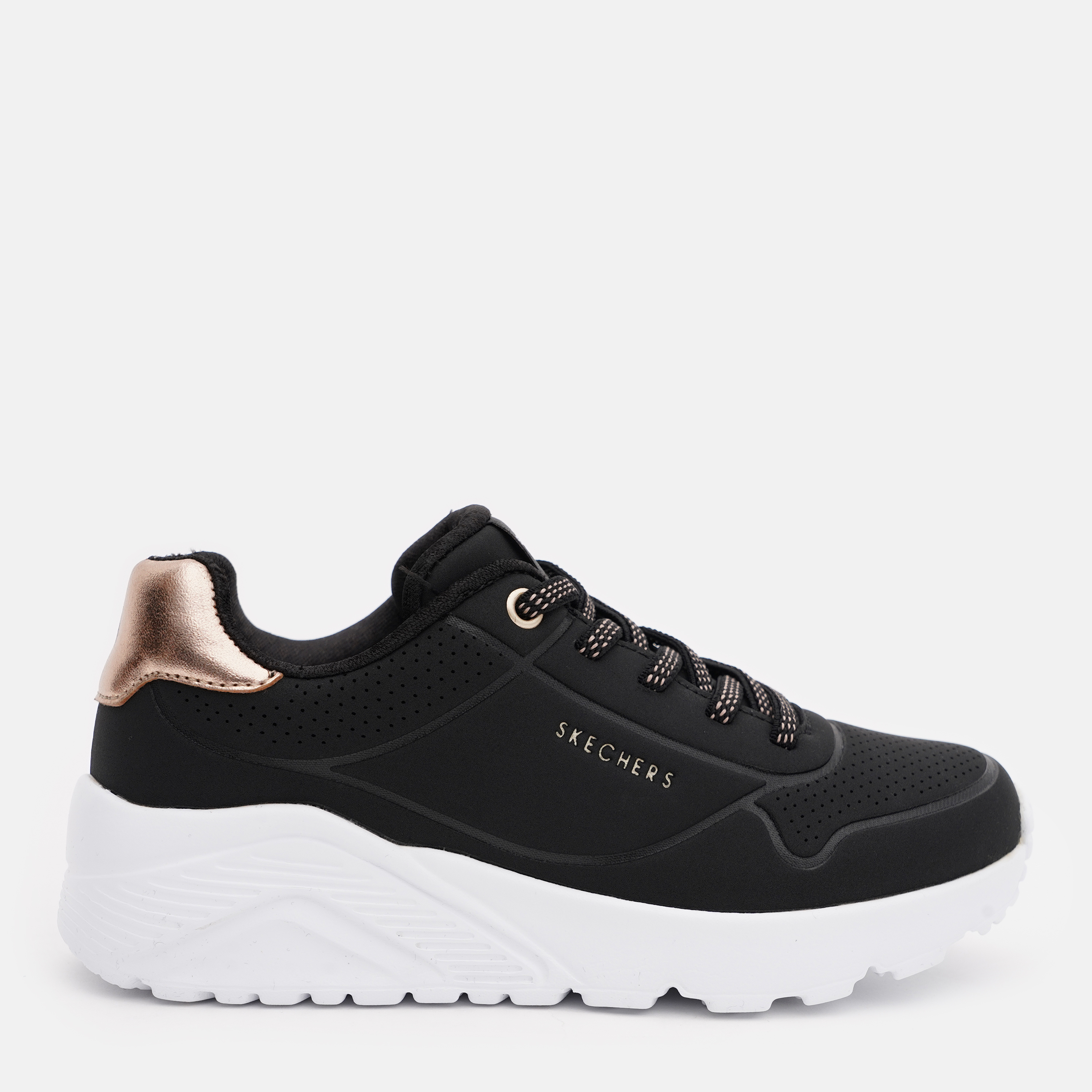 Підліткові кросівки для дівчинки Skechers Uno Lite 310384L BLK 37 Чорні від Rozetka на платформі USKIDKA Акція на Підліткові кросівки для дівчинки Skechers Uno Lite 310384L BLK 37 Чорні від Rozetka