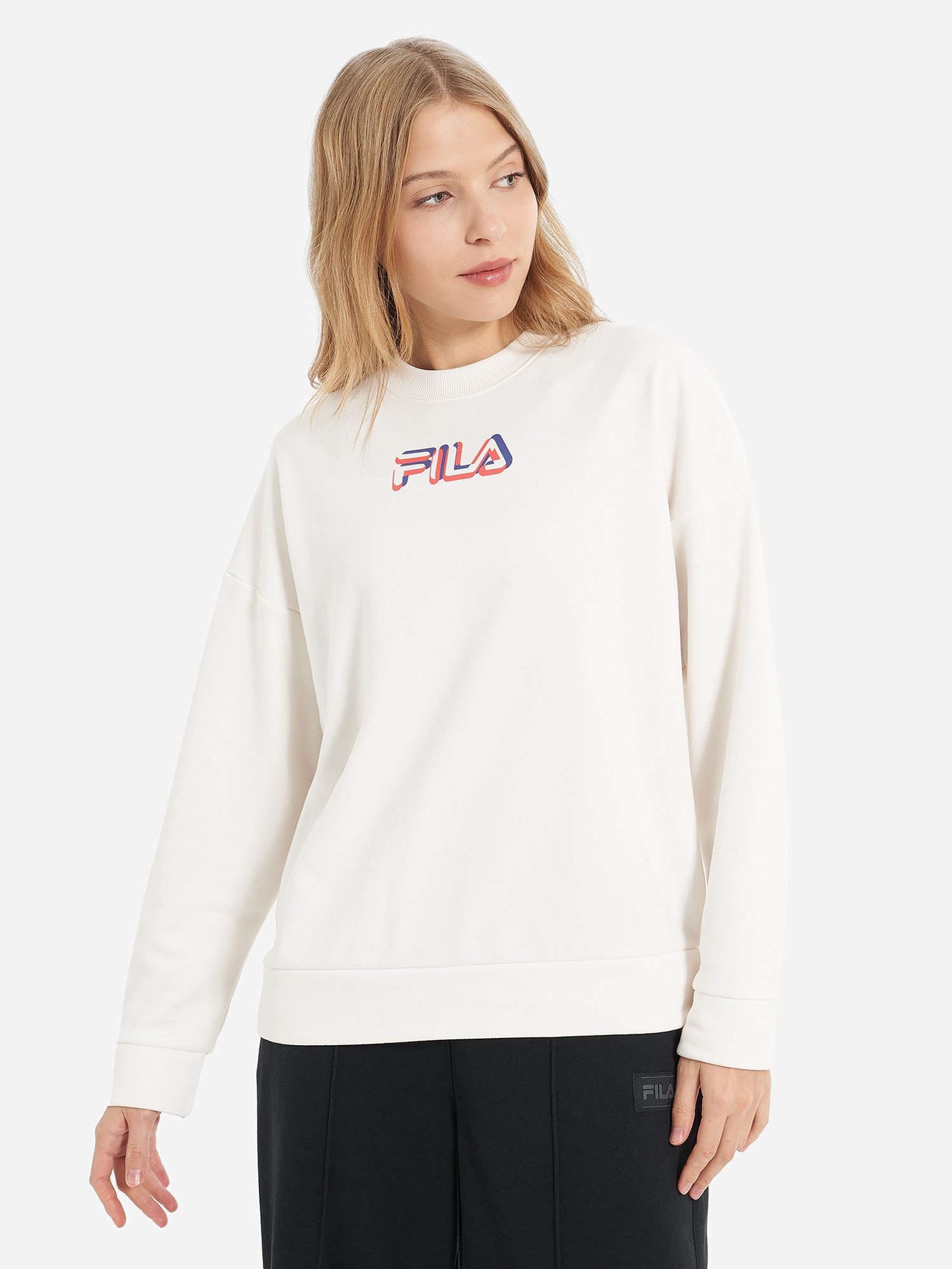 Світшот оверсайз жіночий Fila 133354FLA-01 46-48 Кремовий від Rozetka на платформі USKIDKA Акція на Світшот оверсайз жіночий Fila 133354FLA-01 46-48 Кремовий від Rozetka