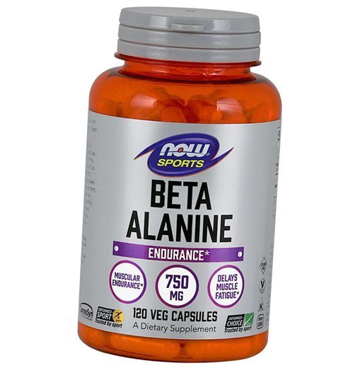 

Бета-Аланин, Beta Alanine 750, Now Foods 120вегкапс (27128037)