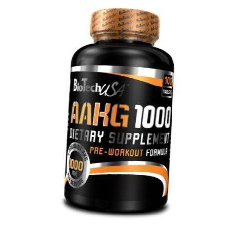 

Аргинин Альфа Кетоглутарат, AAKG 1000, BioTech (USA) 100таб (27084001)