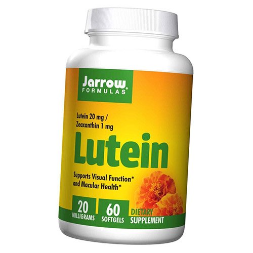 

Лютеин и Зеаксантин, Lutein 20, Jarrow Formulas 60гелкапс (72345008)