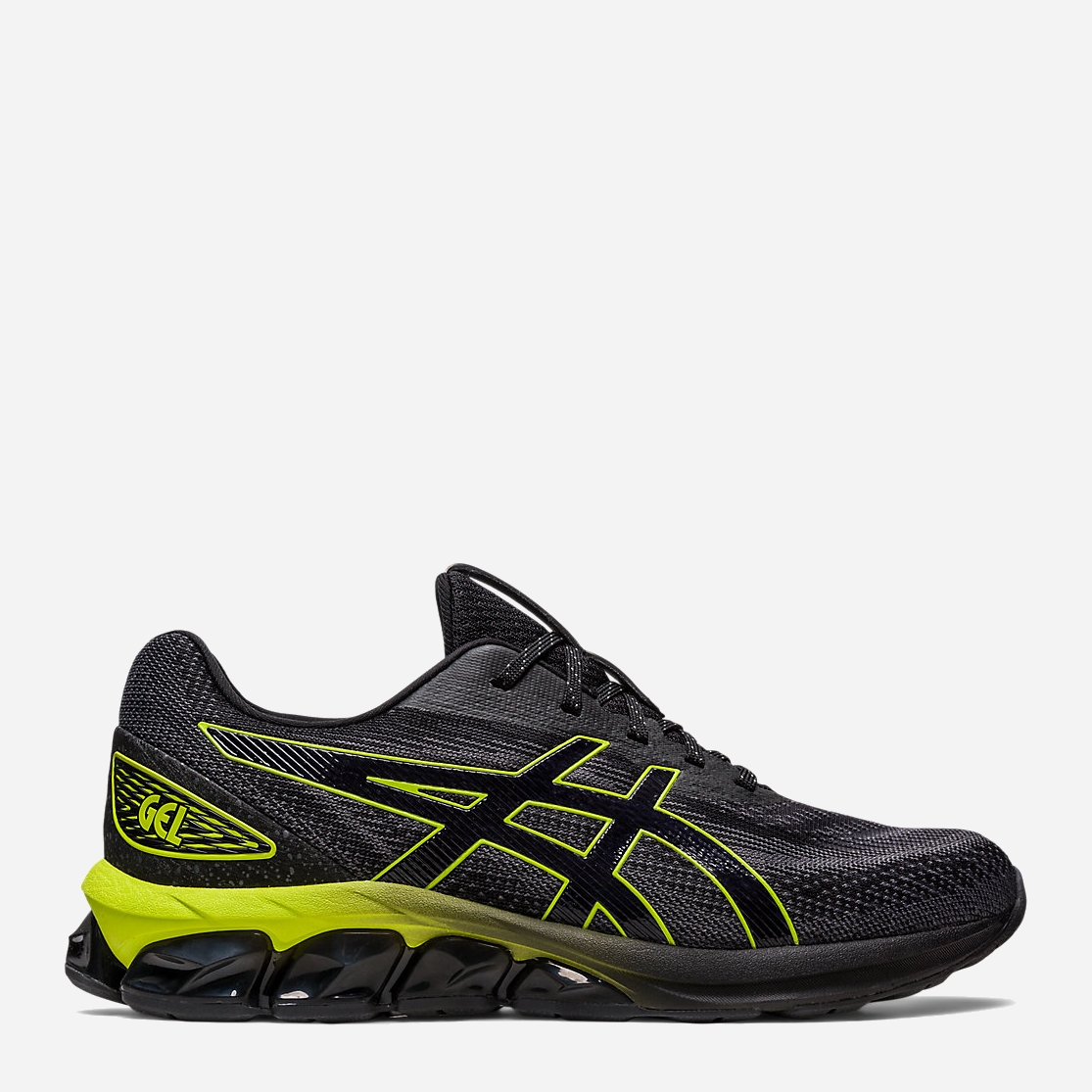 Акція на Чоловічі кросівки для треккінгу ASICS Gel-Quantum 180 VII 1201A631-009 43.5 27.5 см Чорний/Лаймовий від Rozetka