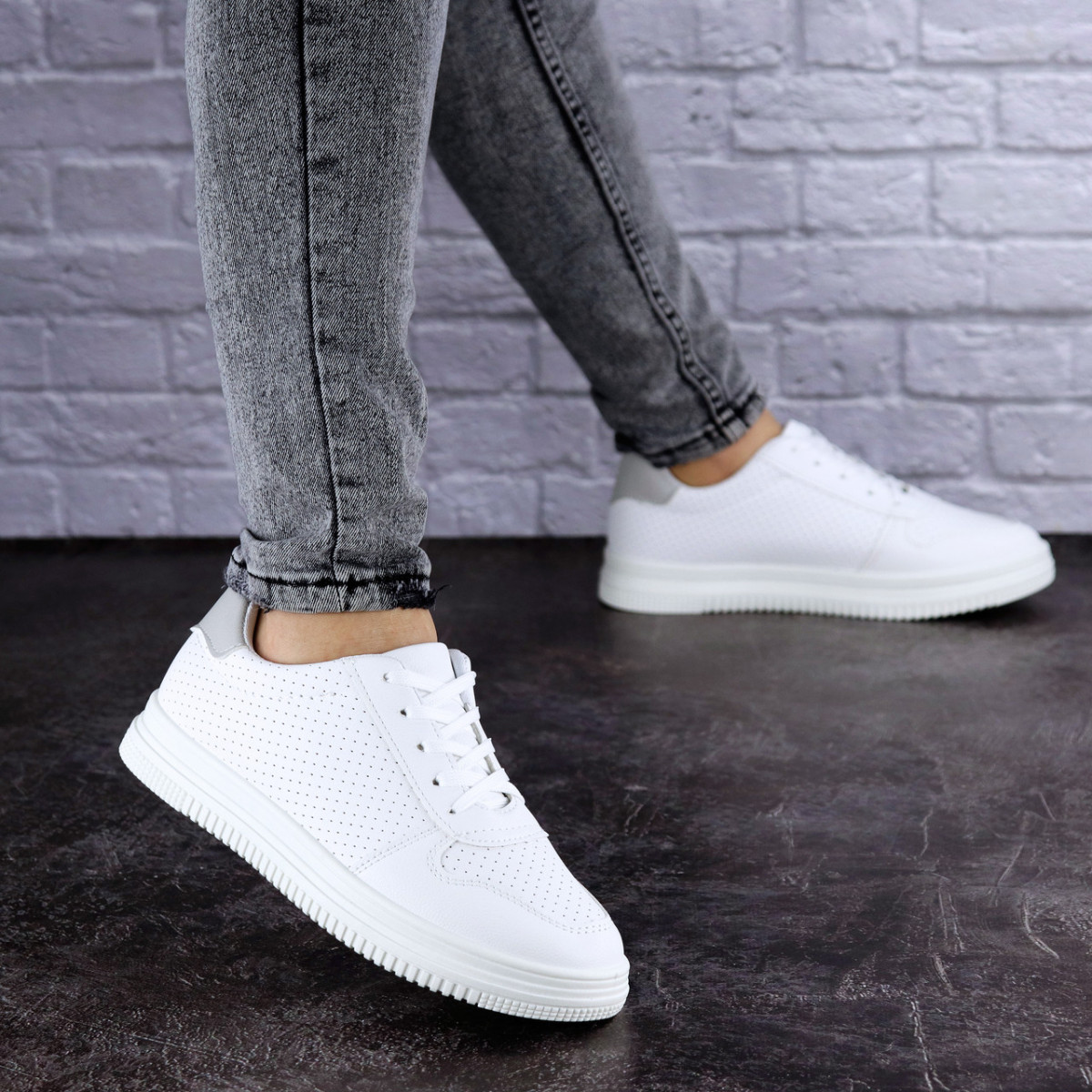 

Женские кеды Fashion Dinky 1790 38 размер 23,5 см Белый