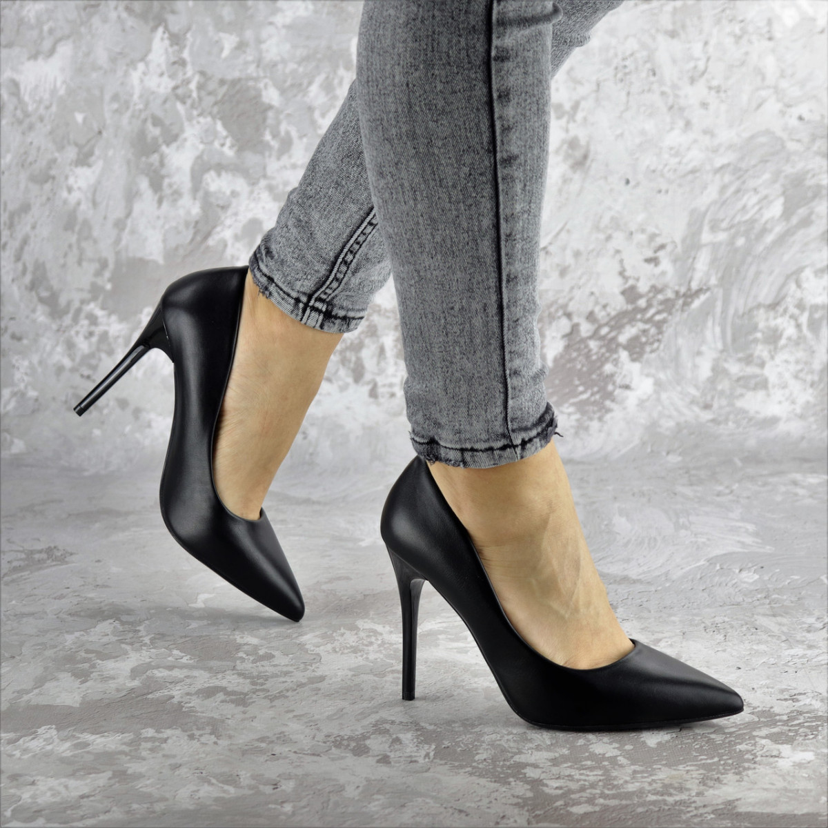 

Туфли женские на каблуке Fashion Fleetwood 2362 38 размер 24,5 см Черный