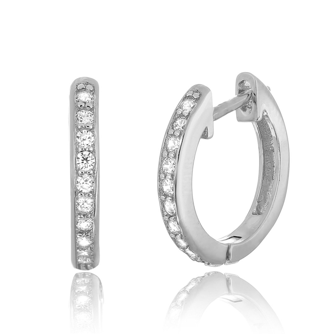 

Серебряные серьги Silvex925 с фианитом модели С2Ф/400