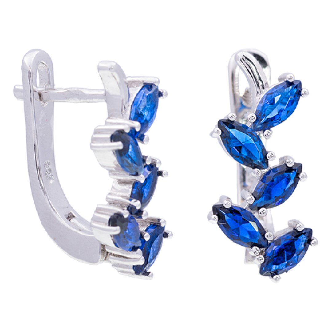 

Серебряные серьги Silvex925 с фианитом модели С2ФС/389