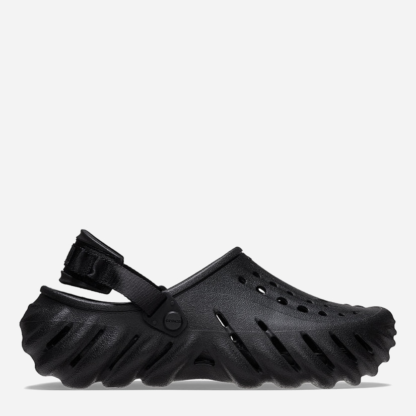 Жіночі крокси Crocs Echo Clog Blk 207937-001 37-38 (M5/W7) 23 см Black від Rozetka на платформі USKIDKA Акція на Жіночі крокси Crocs Echo Clog Blk 207937-001 37-38 (M5/W7) 23 см Black від Rozetka