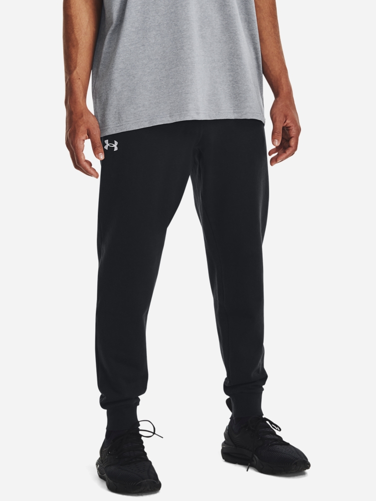 Спортивні штани утеплені чоловічі Under Armour UA Rival Fleece Joggers 1379774-001 L Чорні від Rozetka на платформі USKIDKA Акція на Спортивні штани утеплені чоловічі Under Armour UA Rival Fleece Joggers 1379774-001 L Чорні від Rozetka