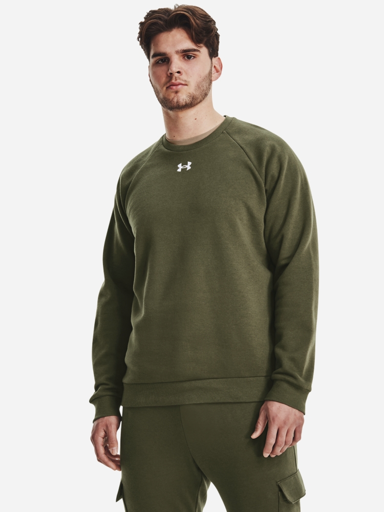 Світшот на флісі чоловічий Under Armour UA Rival Fleece Crew 1379755-390 S Хакі від Rozetka на платформі USKIDKA Акція на Світшот на флісі чоловічий Under Armour UA Rival Fleece Crew 1379755-390 S Хакі від Rozetka