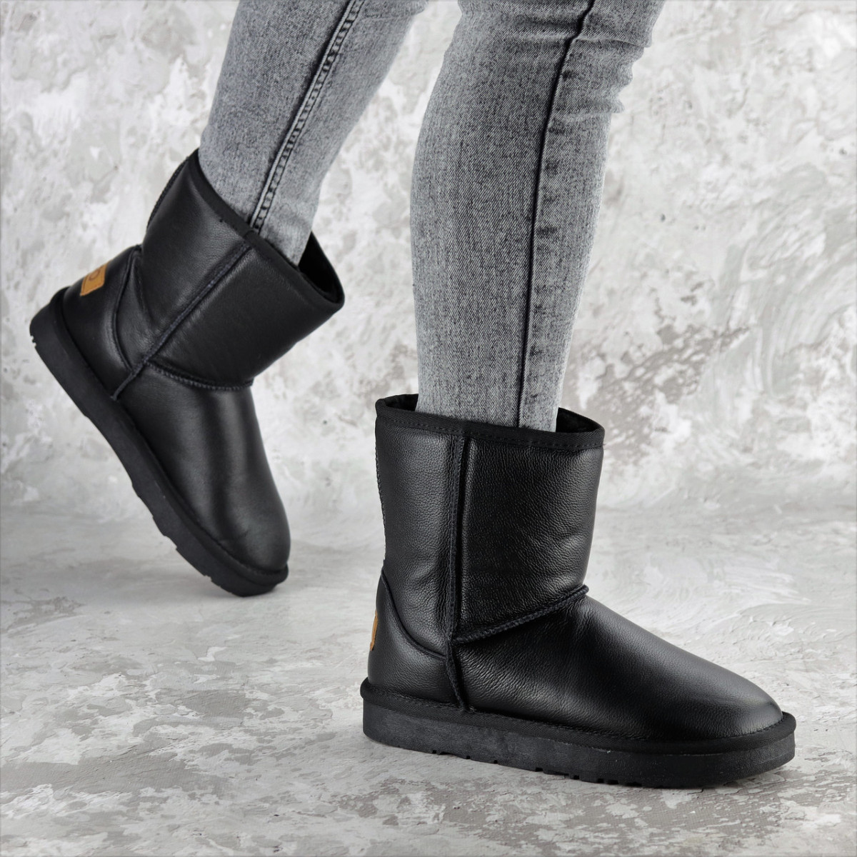

Угги женские Fashion Porkchop 2387 38 размер 24,5 см Черный