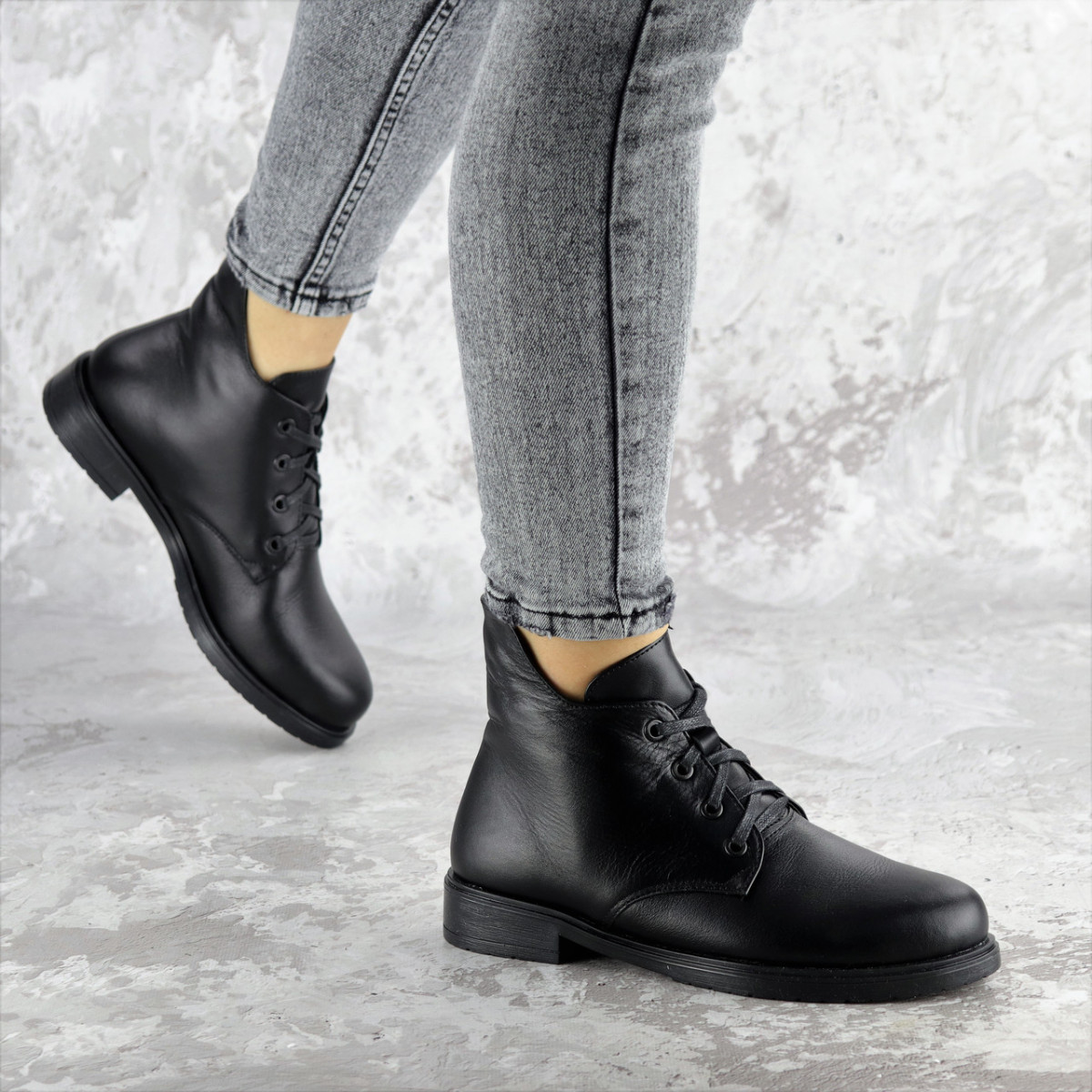 

Ботинки женские зимние Fashion Kodashay 2355 37 размер 24 см Черный