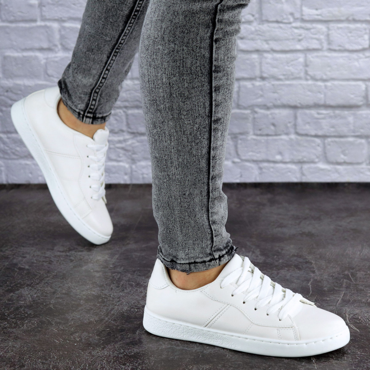 

Женские кеды Fashion Jet 1798 37 размер 23,5 см Белый
