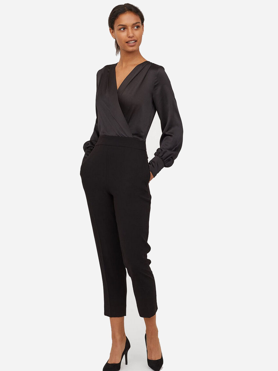 Комбінезон жіночий H&M 03-0774007_0 42 Чорний (СА2000002042679) від Rozetka на платформі USKIDKA Акція на Комбінезон жіночий H&M 03-0774007_0 42 Чорний (СА2000002042679) від Rozetka