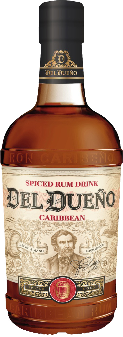 Напій на основі рому Del Dueno Caribbean Spiced 35% 0.7 л (851434005860) — фото 1