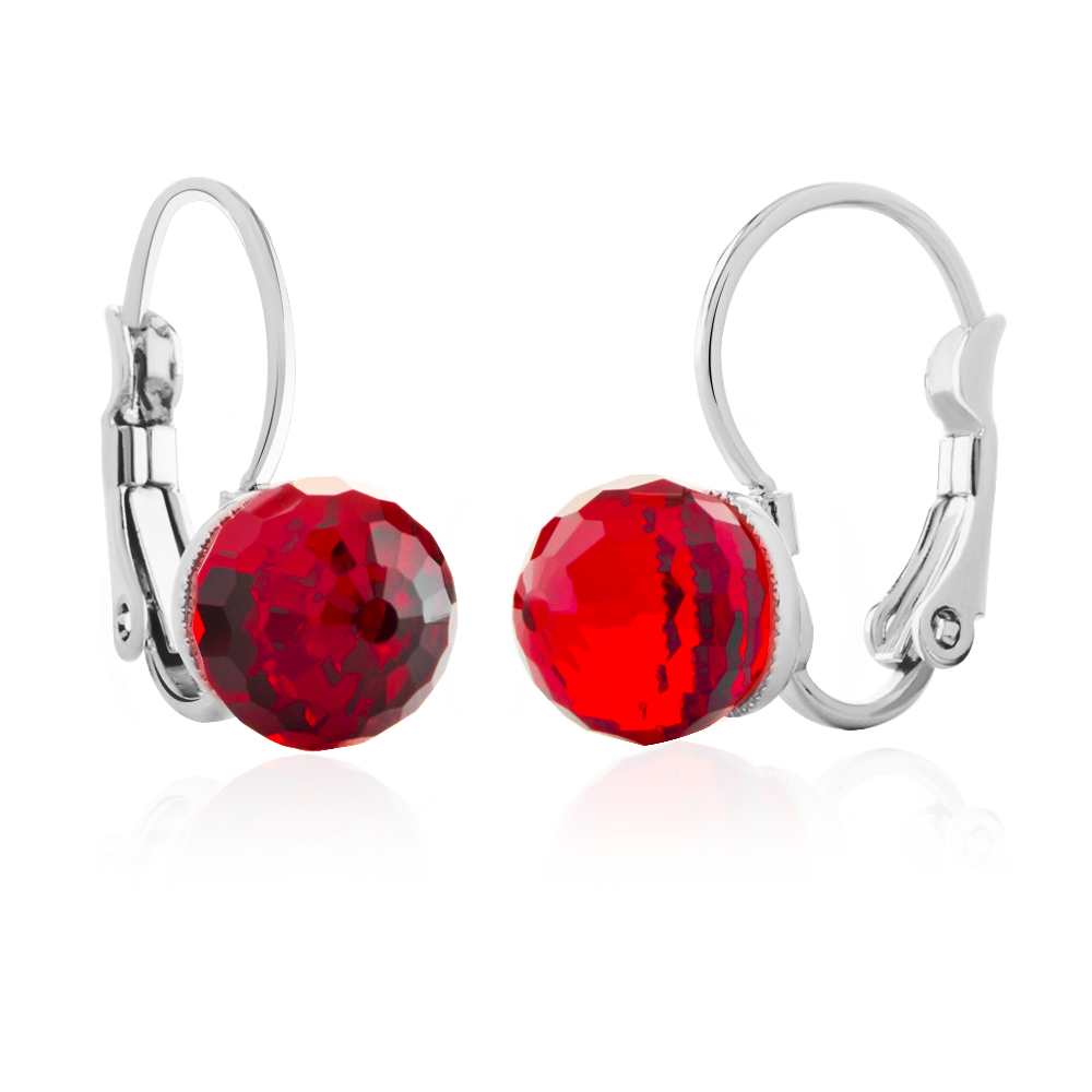 

Серьги KOBI Globe klapka 8 мм со Swarovski модели 7740-2305-136