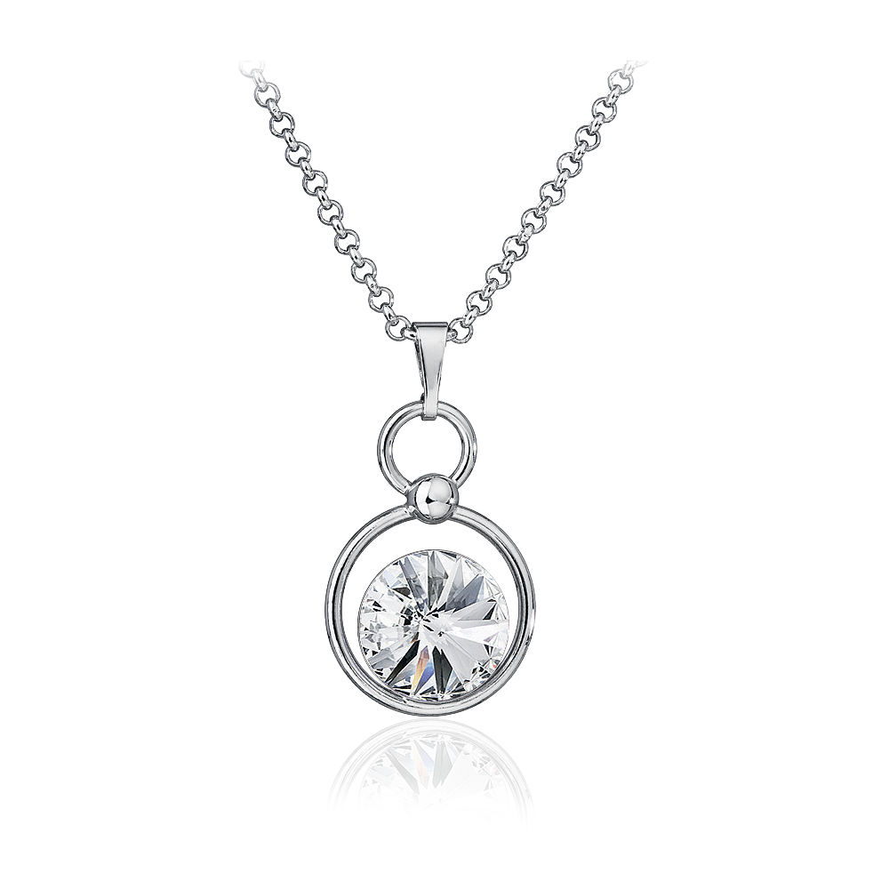 

Кулон c цепочкой KOBI HLOYA со Swarovski 12 мм модели 7430-5810-02-32