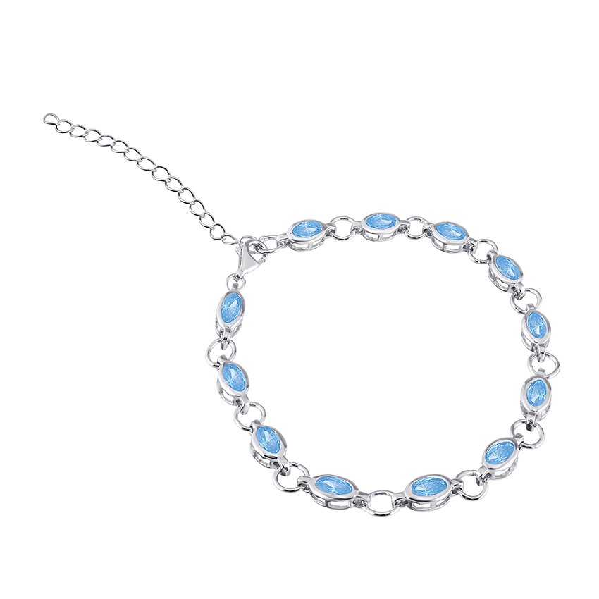 

Серебряный браслет Silvex925 с фианитом модели Б2ФТ/402