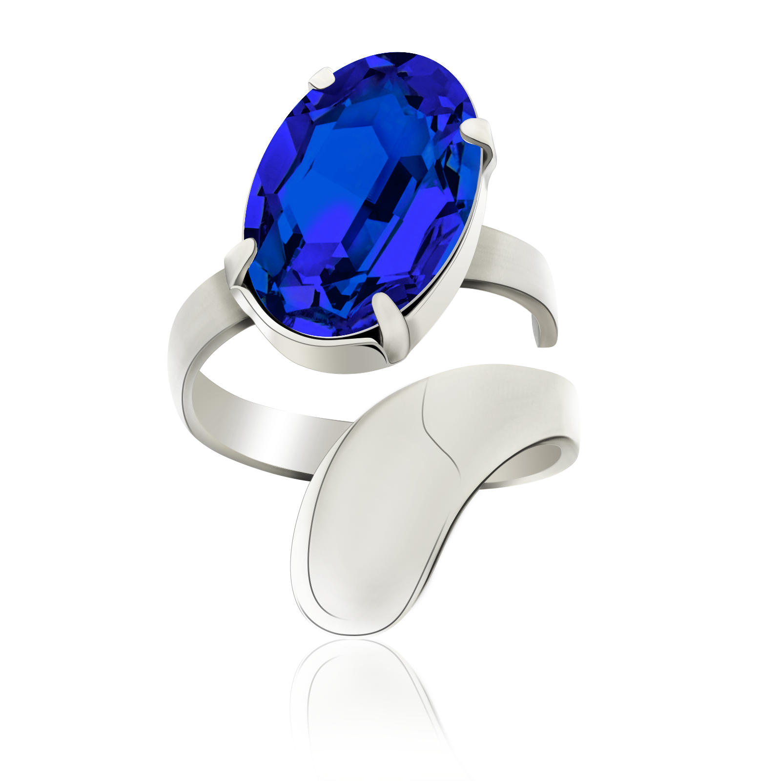 

Кольцо KOBI SONA со Swarovski модели 7770-1027-46