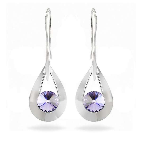 

Серьги KOBI LOREN 8 мм со Swarovski модели 7740-1166-10-32