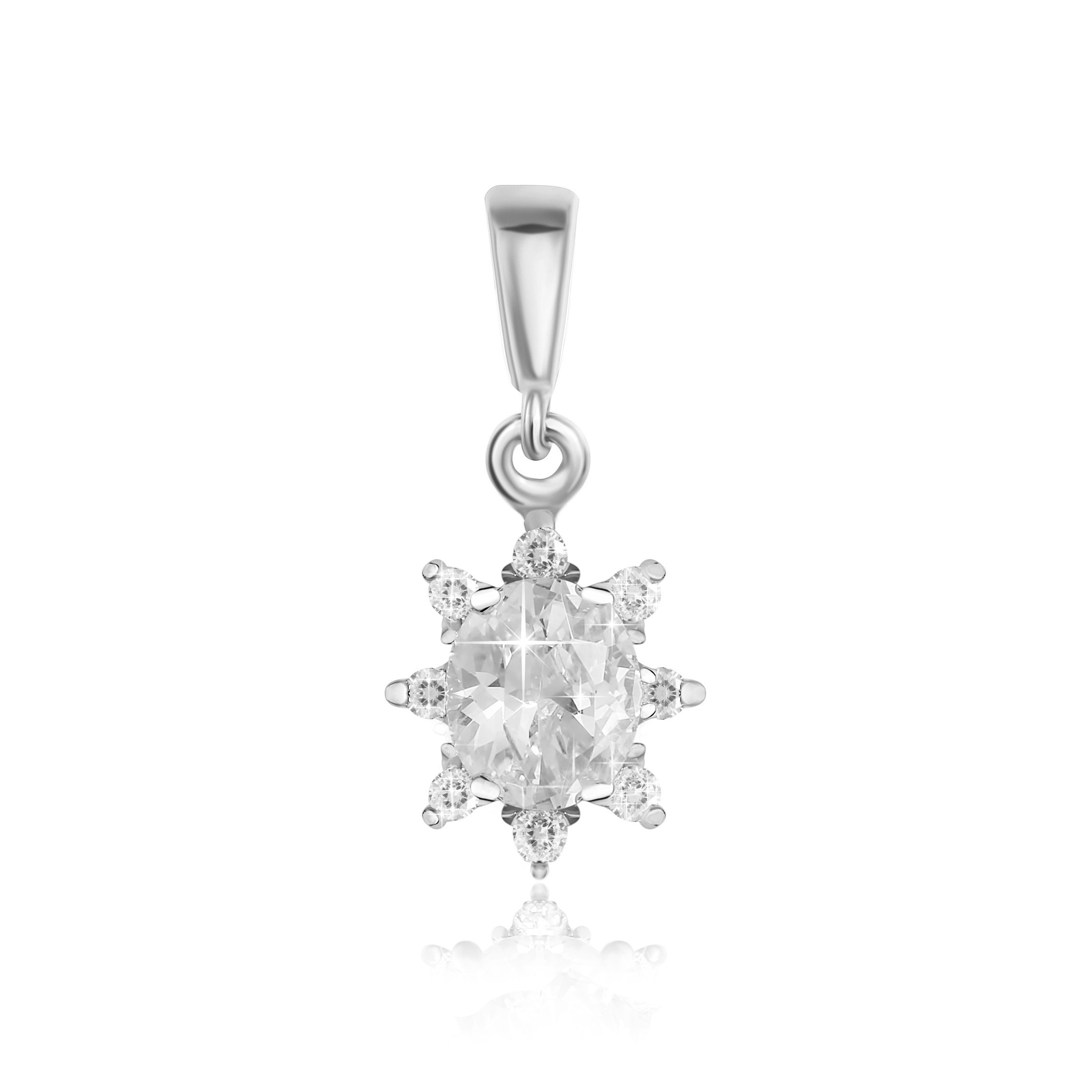 

Серебряная подвеска Silvex925 с фианитом модели П2Ф/016