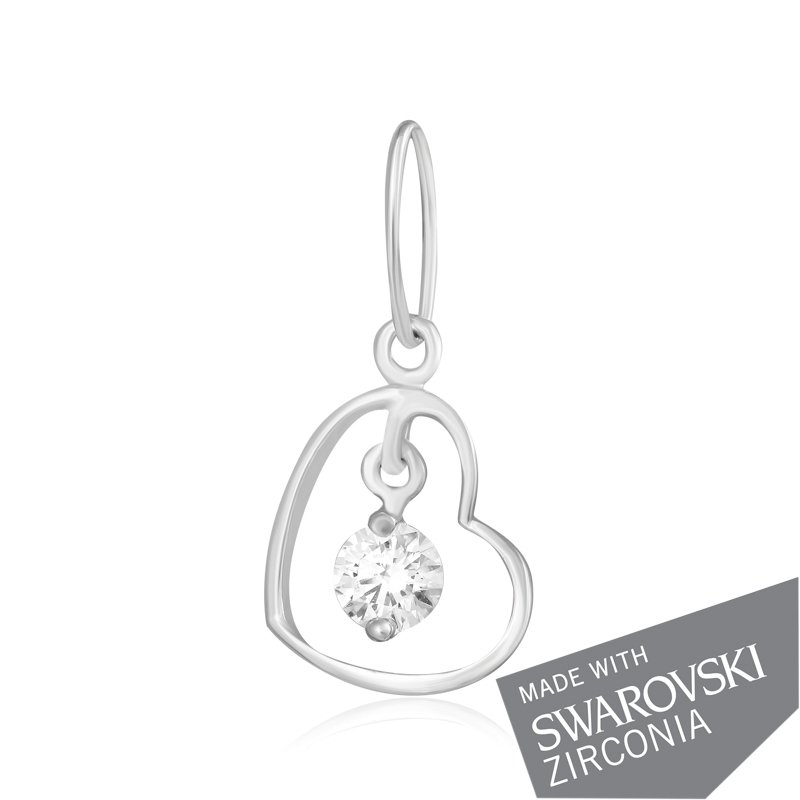 

Серебряная подвеска Silvex925 с цирконием Swarovski Zirconia модели П2С/002