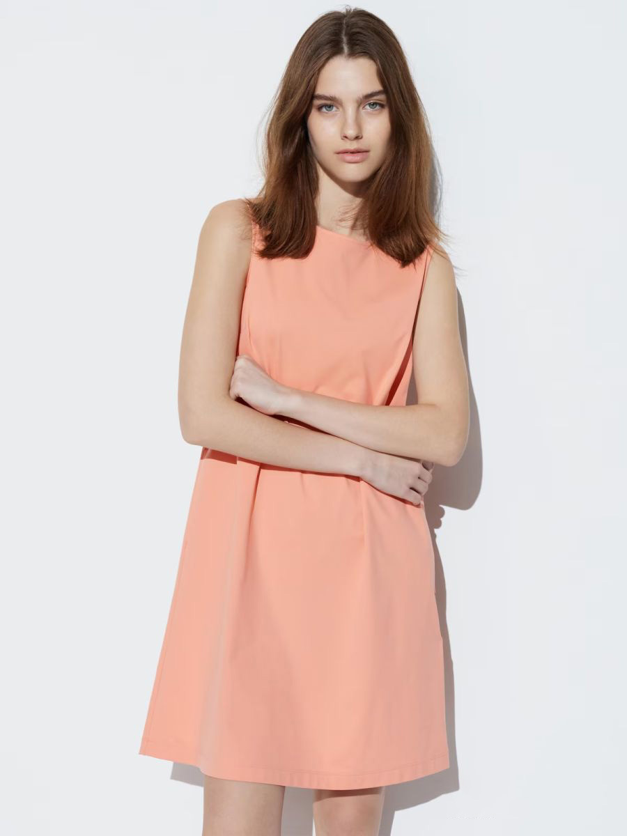 Плаття коротке жіноче літнє Uniqlo 520738605 L Помаранчеве від Rozetka на платформі USKIDKA Акція на Плаття коротке жіноче літнє Uniqlo 520738605 L Помаранчеве від Rozetka