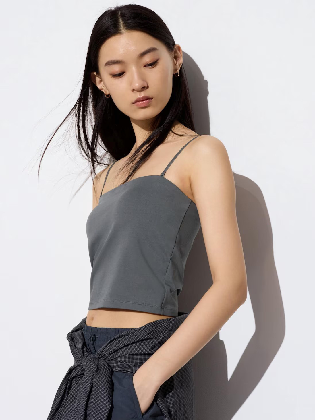 Топ жіночий Uniqlo 143444168 2XL Сірий від Rozetka на платформі USKIDKA Акція на Топ жіночий Uniqlo 143444168 2XL Сірий від Rozetka