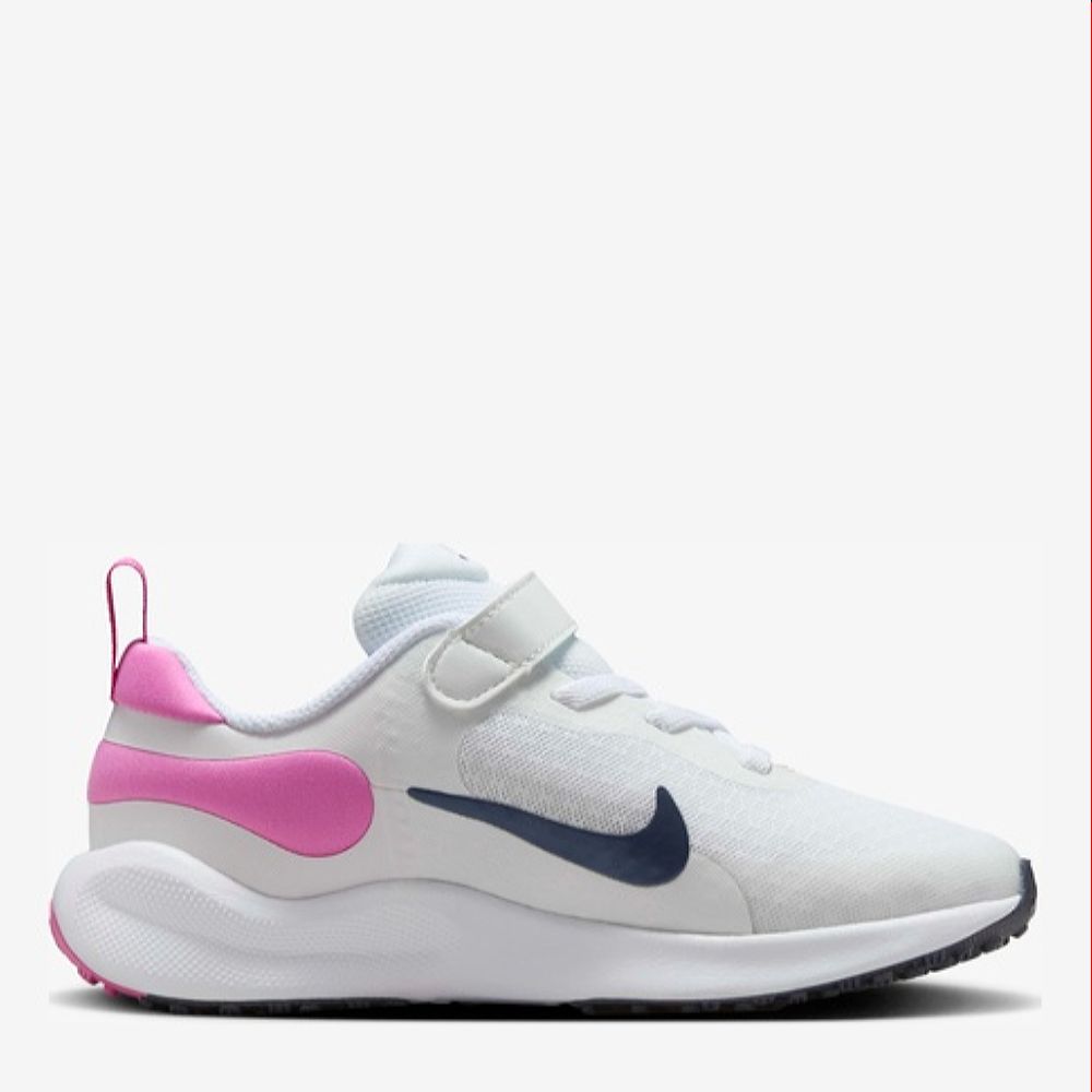 Дитячі кросівки для дівчинки Nike Revolution 7 (Psv) FB7690-103 29.5 (12C) Білі від Rozetka на платформі USKIDKA Акція на Дитячі кросівки для дівчинки Nike Revolution 7 (Psv) FB7690-103 29.5 (12C) Білі від Rozetka