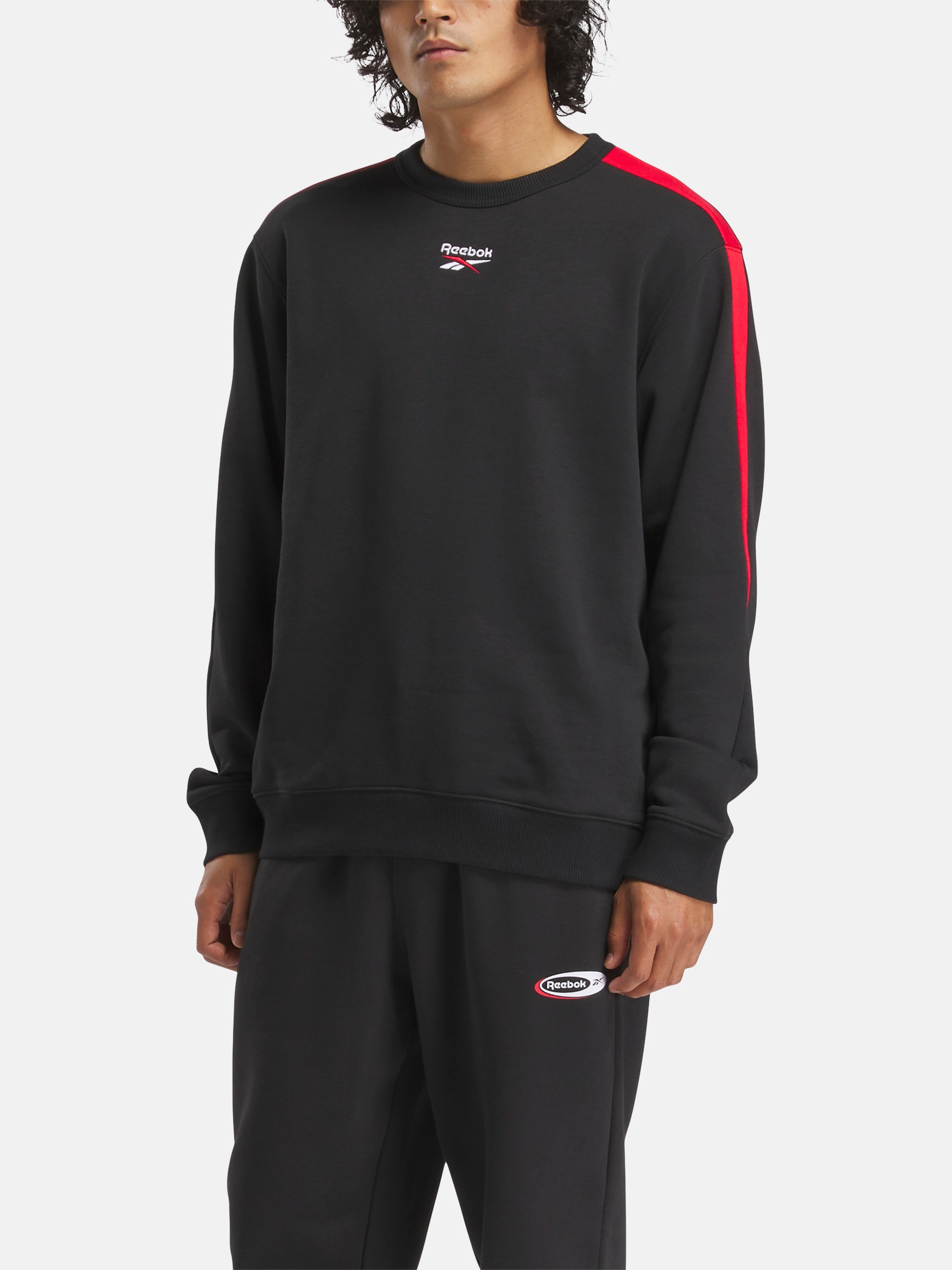 Світшот чоловічий Reebok Ri Cross Check Crew 100215502 S Чорний від Rozetka на платформі USKIDKA Акція на Світшот чоловічий Reebok Ri Cross Check Crew 100215502 S Чорний від Rozetka