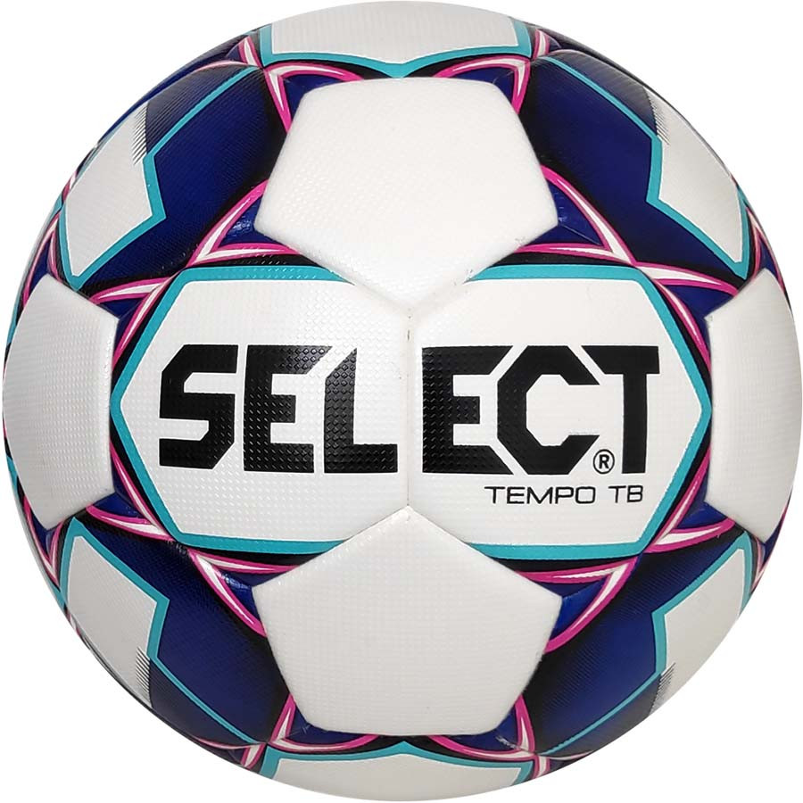 

Мяч футбольный для детей Select Tempo TB №4 Бело-фиолетовый (1127)