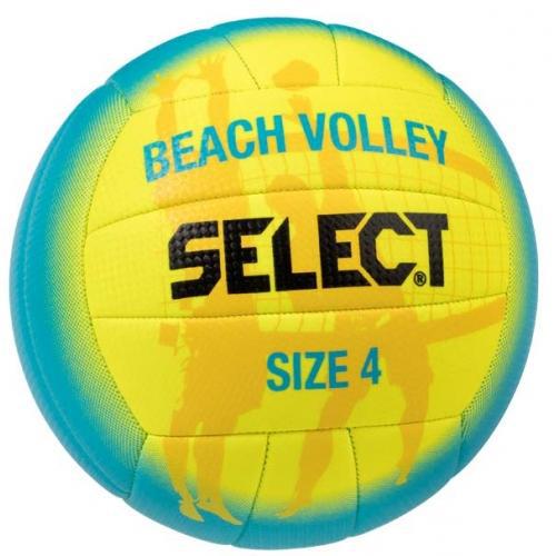 

Мяч для пляжного волейбола Select Beach Volley №4 Желто-голубой (4010)
