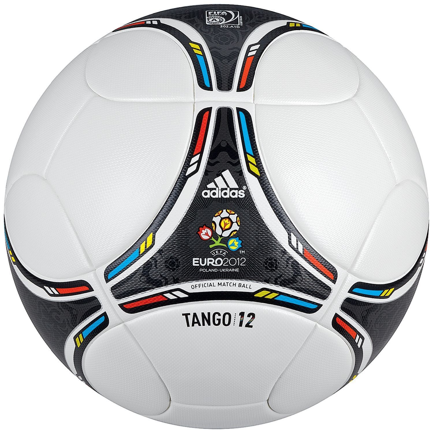 

Мяч футбольный Adidas Tango 12 OMB X41860 №5 Бело-черный (X41860)