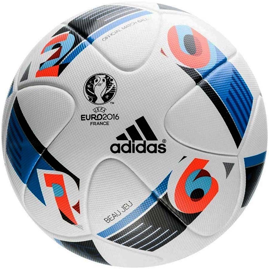 

Мяч футбольный Adidas Beau Jeu OMB AC5415 №5 Бело-синий