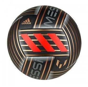 

Мяч футбольный Adidas Messi Q1 Barcelona CF1279 №5 Черный (1094)