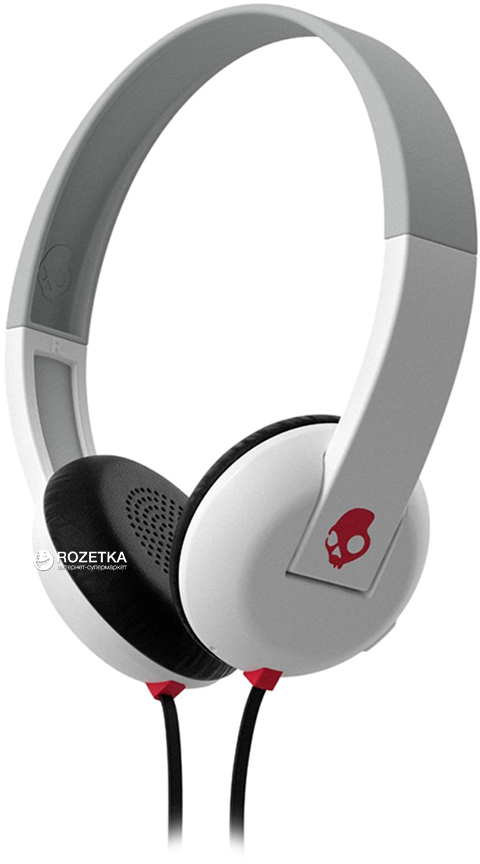 

Наушники Skullcandy Uproar White/Gray/Red TTech (S5URHT-457)